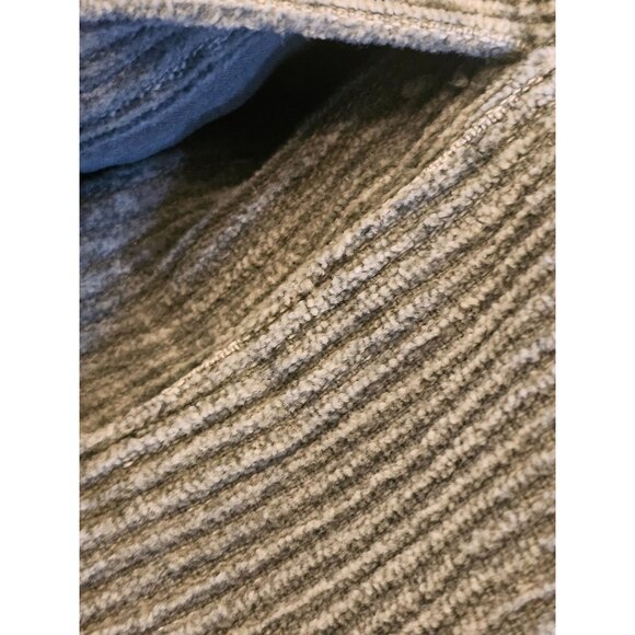 Studded Fringe Corduroy Jacket Green Snap Button Closure By Blue B Collection Si - Picture 10 of 15